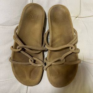 Zara suede sandals